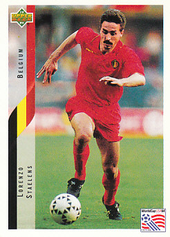 Lorenzo Staelens Belgium Upper Deck World Cup 1994 Eng/Spa #111
